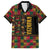 Kwanzaa African Pattern Family Matching Summer Maxi Dress and Hawaiian Shirt