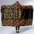 Kwanzaa African Pattern Hooded Blanket