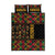 Kwanzaa African Pattern Quilt Bed Set - Wonder Print Shop