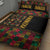 Kwanzaa African Pattern Quilt Bed Set - Wonder Print Shop