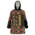 Kwanzaa African Pattern Wearable Blanket Hoodie