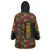 Kwanzaa African Pattern Wearable Blanket Hoodie