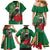 Dominica Christmas Coquette Bow Family Matching Mermaid Dress and Hawaiian Shirt Sisserou Parrot Tropical Flower - Wonder Print Shop