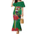 Dominica Christmas Coquette Bow Family Matching Mermaid Dress and Hawaiian Shirt Sisserou Parrot Tropical Flower - Wonder Print Shop