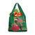 Dominica Christmas Coquette Bow Grocery Bag Sisserou Parrot Tropical Flower