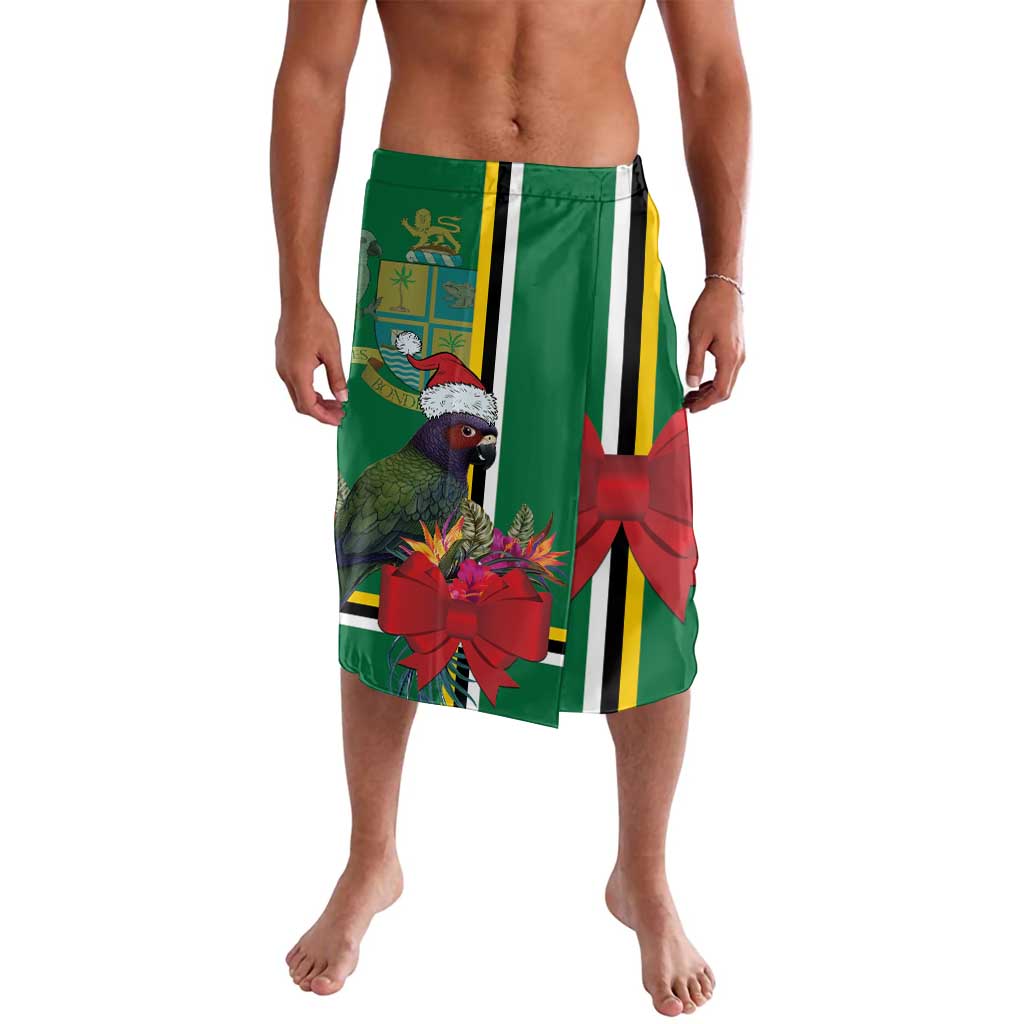 Dominica Christmas Coquette Bow Lavalava Sisserou Parrot Tropical Flower - Wonder Print Shop