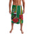 Dominica Christmas Coquette Bow Lavalava Sisserou Parrot Tropical Flower - Wonder Print Shop