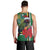 Dominica Christmas Coquette Bow Men Tank Top Sisserou Parrot Tropical Flower - Wonder Print Shop