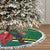 Dominica Christmas Coquette Bow Tree Skirt Sisserou Parrot Tropical Flower - Wonder Print Shop