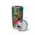 Dominica Christmas Coquette Bow Tumbler Cup Sisserou Parrot Tropical Flower - Wonder Print Shop