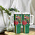 Dominica Christmas Coquette Bow Tumbler With Handle Sisserou Parrot Tropical Flower - Wonder Print Shop