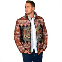 Howdy Christmas Padded Jacket Have a Holly Jolly Christmas - Wonder Print Shop