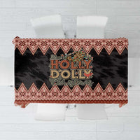 Howdy Christmas Tablecloth Have a Holly Jolly Christmas - Wonder Print Shop