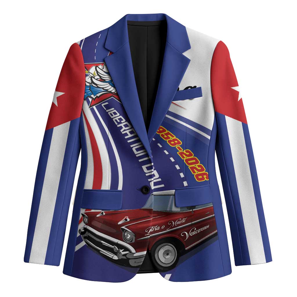 Personalized Cuba Liberation Day 1958-2026 Blazer Cuba Libre Car - Wonder Print Shop