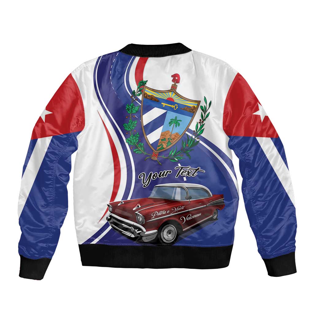 Personalized Cuba Liberation Day 1958-2026 Bomber Jacket Cuba Libre Car - Wonder Print Shop