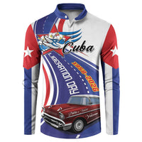 Personalized Cuba Liberation Day 1958-2026 Button Sweatshirt Cuba Libre Car - Wonder Print Shop