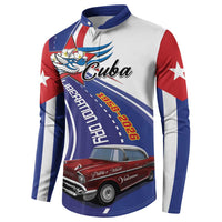 Personalized Cuba Liberation Day 1958-2026 Button Sweatshirt Cuba Libre Car - Wonder Print Shop