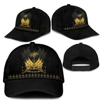 Ayiti 222nd Independence Day Anniversary Classic Cap Haiti Gold VeVe Pattern - Wonder Print Shop