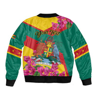 Personalized Grenada Independence Day 1974 Bomber Jacket La Gwinad Dove Armadillo Together - Wonder Print Shop