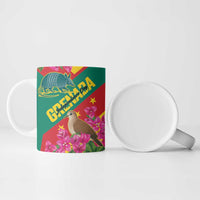 Personalized Grenada Independence Day 1974 Ceramic Mug La Gwinad Dove Armadillo Together - Wonder Print Shop