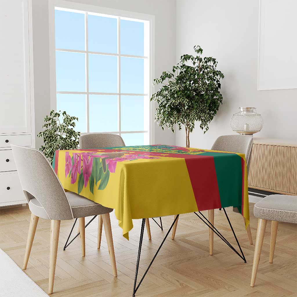 Grenada Independence Day 1974 Tablecloth La Gwinad Dove Armadillo Together - Wonder Print Shop