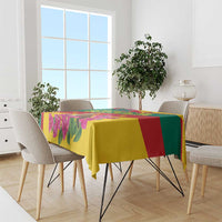 Grenada Independence Day 1974 Tablecloth La Gwinad Dove Armadillo Together - Wonder Print Shop