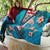 Turks and Caicos Islands Flamingo Quilt Zipper Stylized