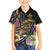 Personalized Mardi Gras Alligator Kid Hawaiian Shirt Colorful Zipper Stylized