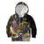 Personalized Mardi Gras Alligator Kid Hoodie Colorful Zipper Stylized