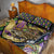 Mardi Gras Alligator Quilt Bed Set Colorful Zipper Stylized