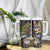 Personalized Mardi Gras Alligator Tumbler With Handle Colorful Zipper Stylized