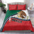 Mexico Flag Day Bedding Set Mexican Coat Of Arms Zipper Stylized