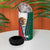 Personalized Mexico Flag Day 4 in 1 Can Cooler Tumbler Mexican Coat Of Arms Zipper Stylized