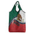 Mexico Flag Day Grocery Bag Mexican Coat Of Arms Zipper Stylized