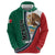 Personalized Mexico Flag Day Hoodie Mexican Coat Of Arms Zipper Stylized