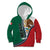 Personalized Mexico Flag Day Kid Hoodie Mexican Coat Of Arms Zipper Stylized