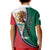 Personalized Mexico Flag Day Kid Polo Shirt Mexican Coat Of Arms Zipper Stylized