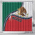 Mexico Flag Day Shower Curtain Mexican Coat Of Arms Zipper Stylized