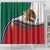 Mexico Flag Day Shower Curtain Mexican Coat Of Arms Zipper Stylized