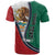 Personalized Mexico Flag Day T Shirt Mexican Coat Of Arms Zipper Stylized