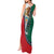 Personalized Mexico Flag Day Tank Maxi Dress Mexican Coat Of Arms Zipper Stylized