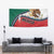 Mexico Flag Day Tapestry Mexican Coat Of Arms Zipper Stylized