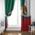 Mexico Flag Day Window Curtain Mexican Coat Of Arms Zipper Stylized