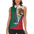 Personalized Mexico Flag Day Women Sleeveless Polo Shirt Mexican Coat Of Arms Zipper Stylized