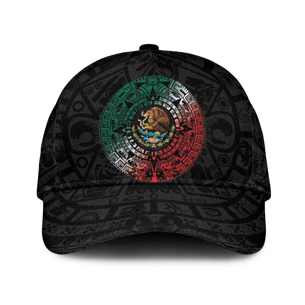 Mexican Aztec Sun Classic Cap Flag Color Unique Style - Wonder Print Shop