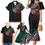 Mexican Aztec Circle Family Matching Mermaid Dress and Hawaiian Shirt Flag Color Unique Style