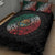 Mexican Aztec Circle Quilt Bed Set Flag Color Unique Style