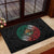 Mexican Aztec Circle Rubber Doormat Flag Color Unique Style