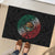 Mexican Aztec Circle Rubber Doormat Flag Color Unique Style