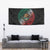 Mexican Aztec Circle Tapestry Flag Color Unique Style